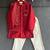 Maroon embroidered cotton silk kurta set