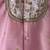 Baby pink embroidered cotton silk Men Kurta Set