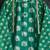 Parrot green printed chanderi kurta set