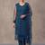 women embroidered regular thread work kurta with trousers & dupatta