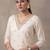 women ethnic motifs embroidered regular thread work kurta set