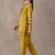 women ethnic motifs regular thread work cotton kurta with trousers