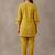 women ethnic motifs regular thread work cotton kurta with trousers