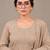 women ethnic embroidered empire thread work kurta with trousers with dupatta