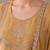 women ethnic motifs embroidered regular thread work kurta with trousers & dupatta