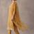 women ethnic motifs embroidered regular thread work kurta trousers & with dupatta