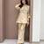 Off silk blend readymade 2 piece set with embroidery & beads work