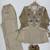 Off silk blend readymade 2 piece set with embroidery & beads work