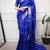 elegant dola silk blend saree with zari weaving and blouse