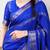 elegant dola silk blend saree with zari weaving and blouse