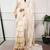 elegant dola silk blend saree with zari weaving and blouse