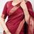 elegant dola silk blend saree with zari weaving and blouse