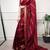 elegant dola silk blend saree with zari weaving and blouse