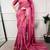 elegant dola silk blend saree with zari weaving and blouse