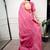 elegant dola silk blend saree with zari weaving and blouse