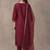 women ethnic regular thread work kurta with trousers with dupatta