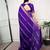 elegant dola silk blend saree with zari weaving and blouse
