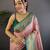 pink ethnic motifs woven design zari banarasi saree
