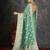 green ethnic motifs zari designer banarasi saree