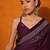 burgundy batik pure cotton bagru saree