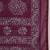 burgundy batik pure cotton bagru saree