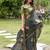 black floral gotta patti poly chiffon designer saree