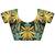 black floral gotta patti poly chiffon designer saree