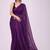 purple zari pure cotton handloom khadi saree