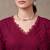 women regular thread work kurta with trousers & with dupatta
