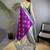 purple woven design zari banarasi saree with blouse piece