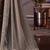 grey beads and stones pure chiffon saree