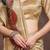beige woven design tussar saree with unstitched blouse piece