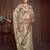 beige embroidered tussar saree