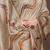 beige embroidered tussar saree