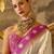 cream ethnic motifs woven design saree