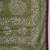 olive batik pure cotton bagru saree