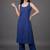 women shoulder strap straight kurta with trousers & dupatta