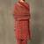 women printed regular cotton kurta with trousers & with dupatta