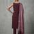 women ethnic motifs regular kurta with trousers & with dupatta