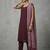 women ethnic motifs regular kurta with trousers & with dupatta