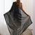 black embellished sequinned saree