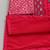 Pink embroidered cotton silk Men Kurta Set