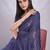 navy_blue embroidered organza saree