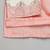 Peach printed cotton silk Men Kurta Set