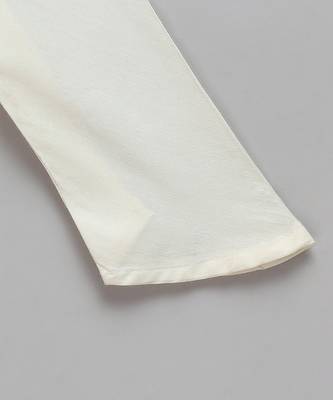 Ivory embroidered cotton silk Men Bandhgala and Pant 7