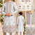 Ornate floral grey kurta set