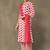women printed regular cotton kurta with palazzos & with dupatta