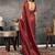 purple woven design zari banarasi saree