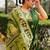 green ethnic motif zari woven banarasi saree