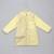 Lemon yellow embroidered cotton silk kurta set